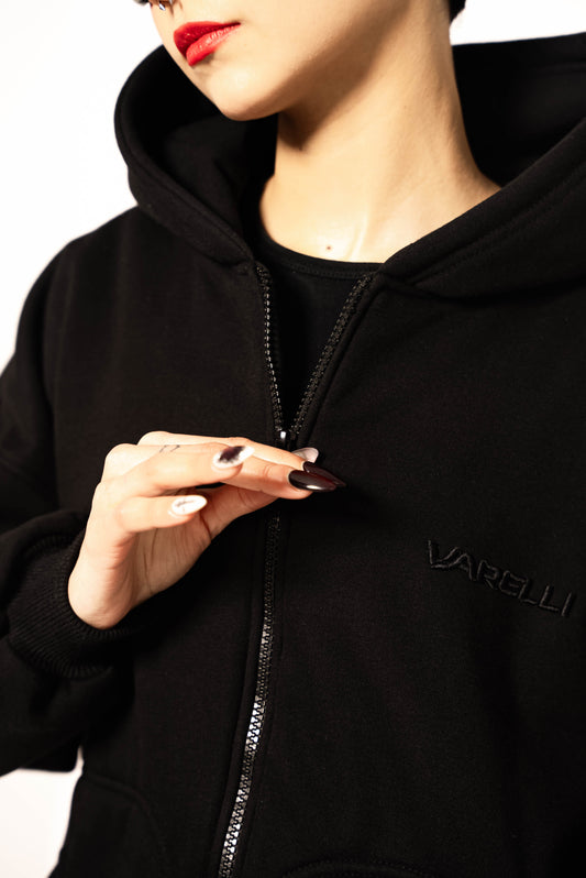 NOIR ÉCLAT – VARELLI - HOODIE